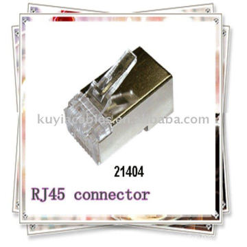 Premiun Conector RJ45 Conector blindado Cat5 8P8C Lan Conector Red